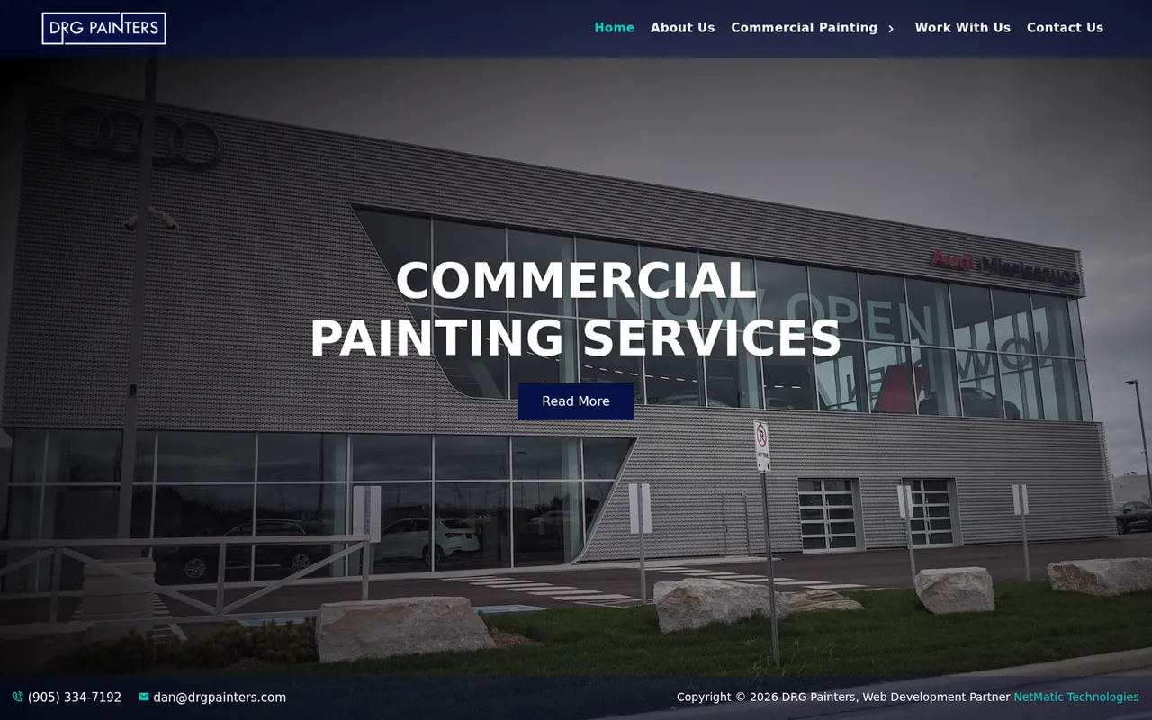 DRG Painters homepage