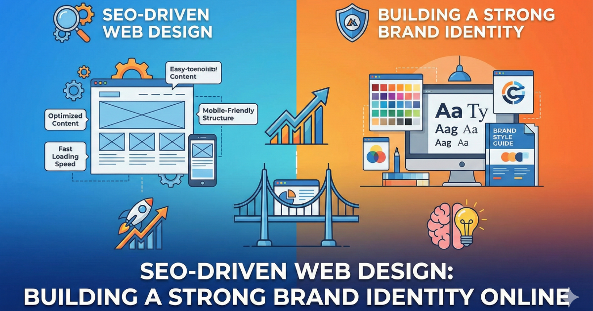 SEO-Driven Web Design: Building a Strong Brand Identity Online