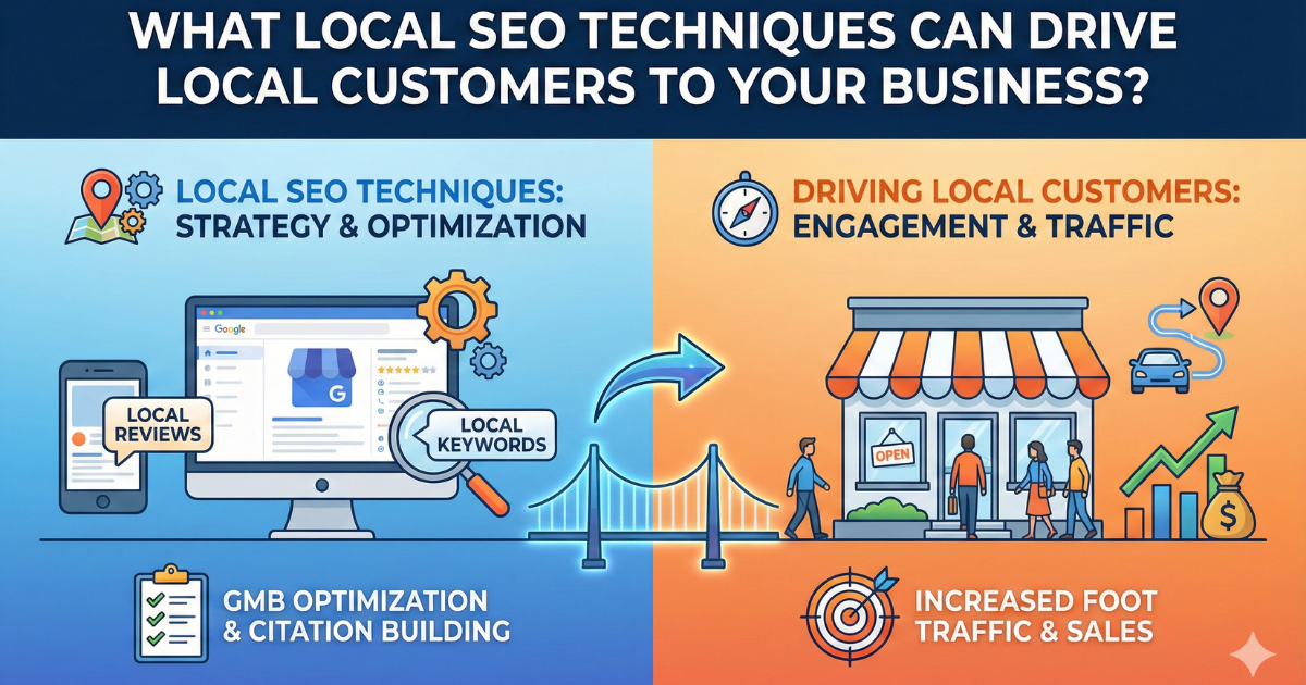 What Local SEO Techniques Can Drive Local Customers to Your Business?