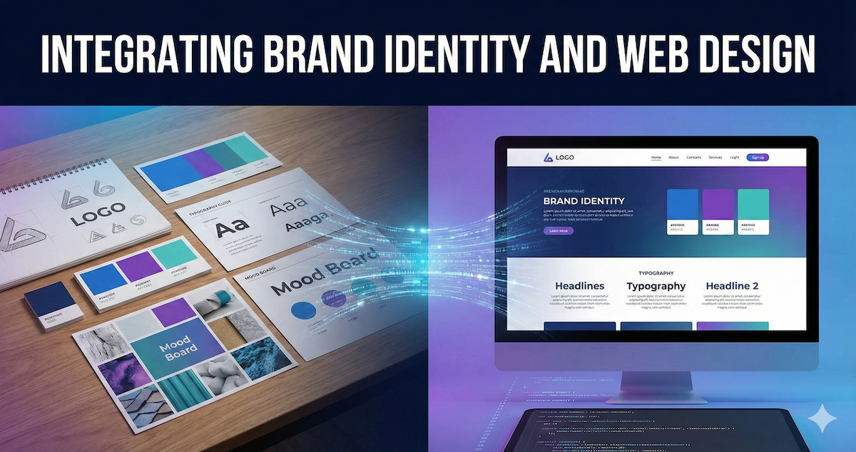 Integrating Brand Identity and Web Design for a Consistent Digital Experience
