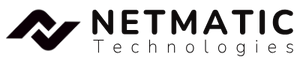 netmatic black logo