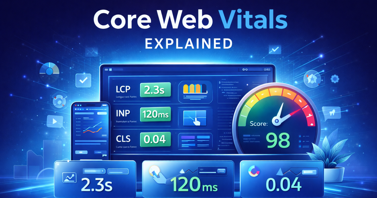 Core Web Vitals Explained: How Website Performance Impacts SEO and Revenue