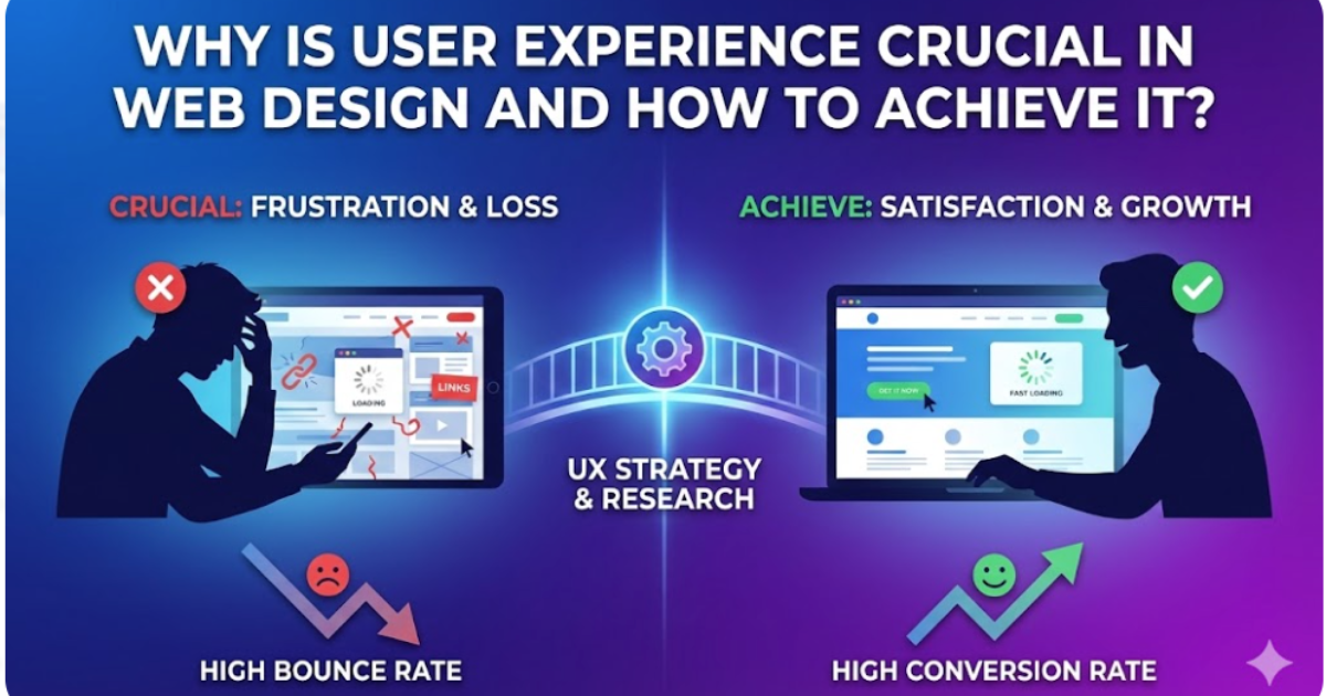 Why is User Experience Crucial in Web Design and How to Achieve It?