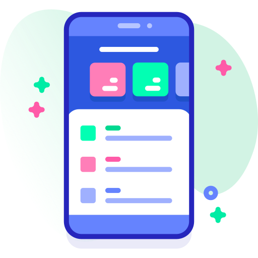 Smartphone app interface design