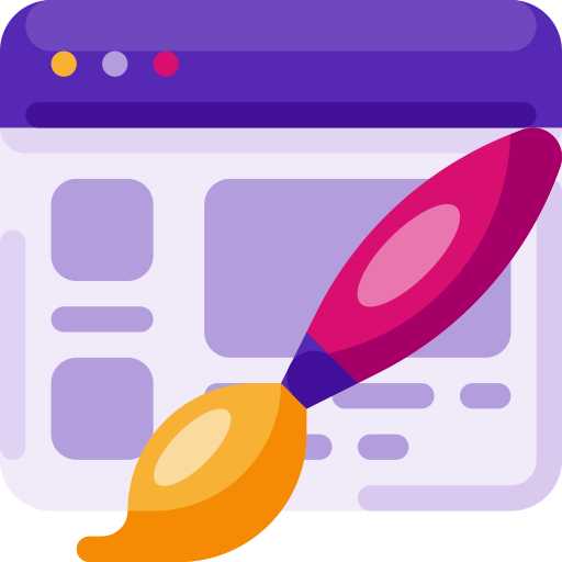 Web design brush tool